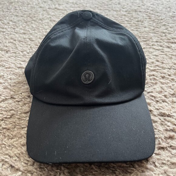 Lululemon Black Hat - Picture 1 of 2